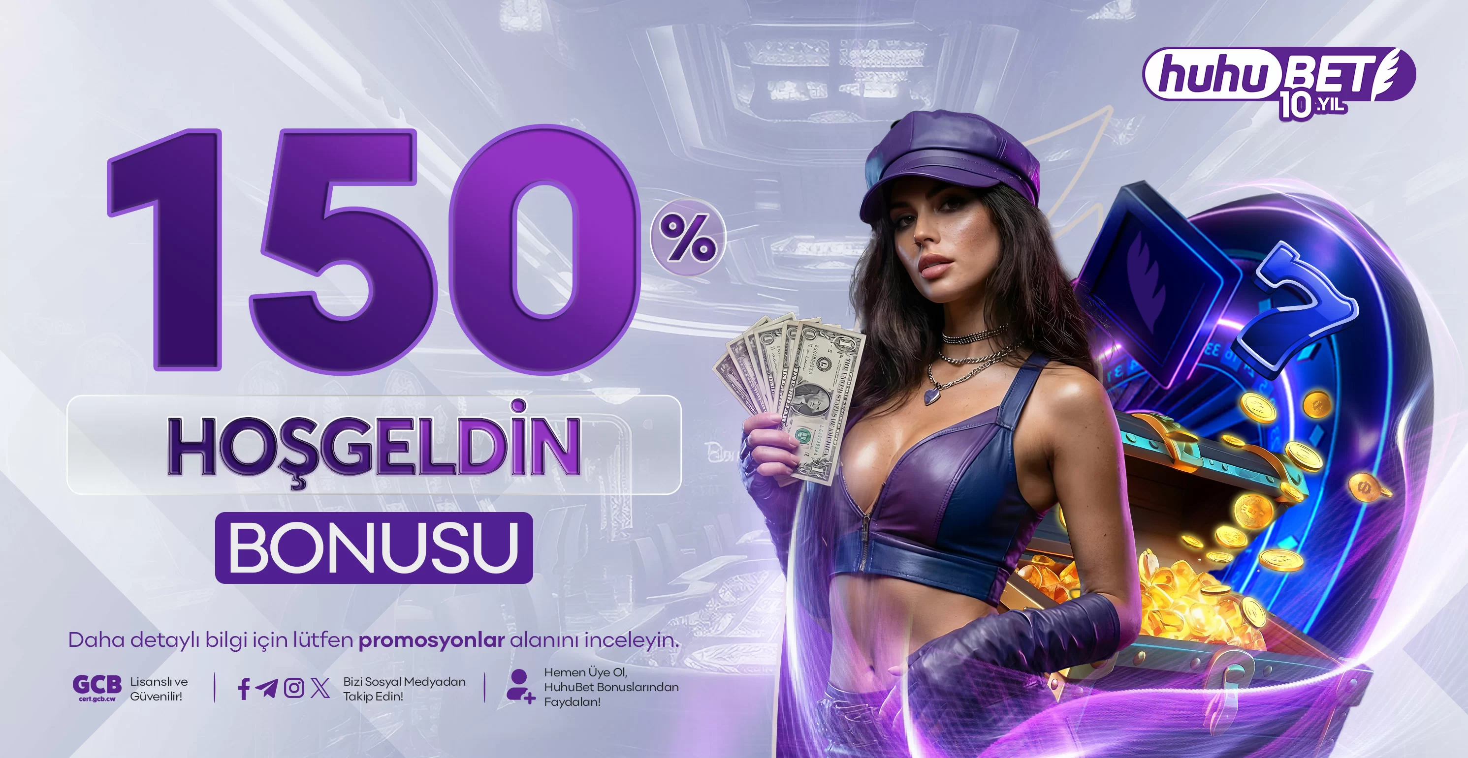 HuhuBet casino ve spor hoş geldin bonusu
