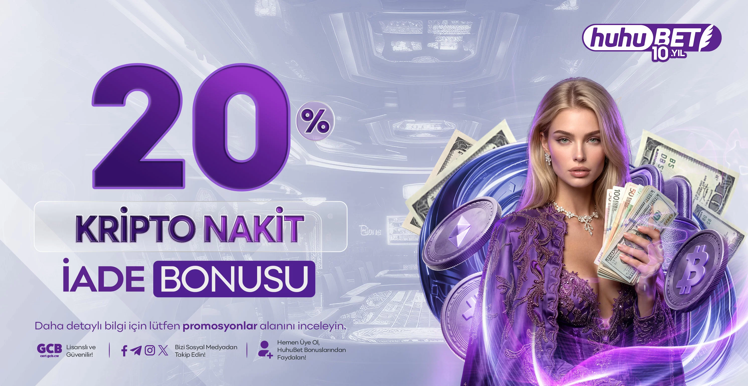 Kripto dışı yatırımla nakit iade