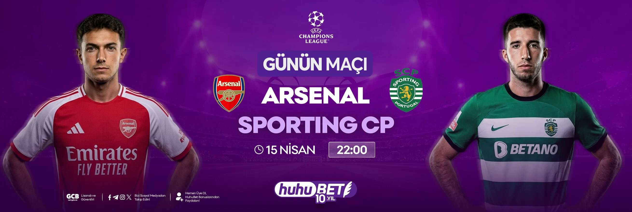 Arsenal &ndash; Sporting CP Şampiyonlar Ligi 2. ayak maç sonucu görseli