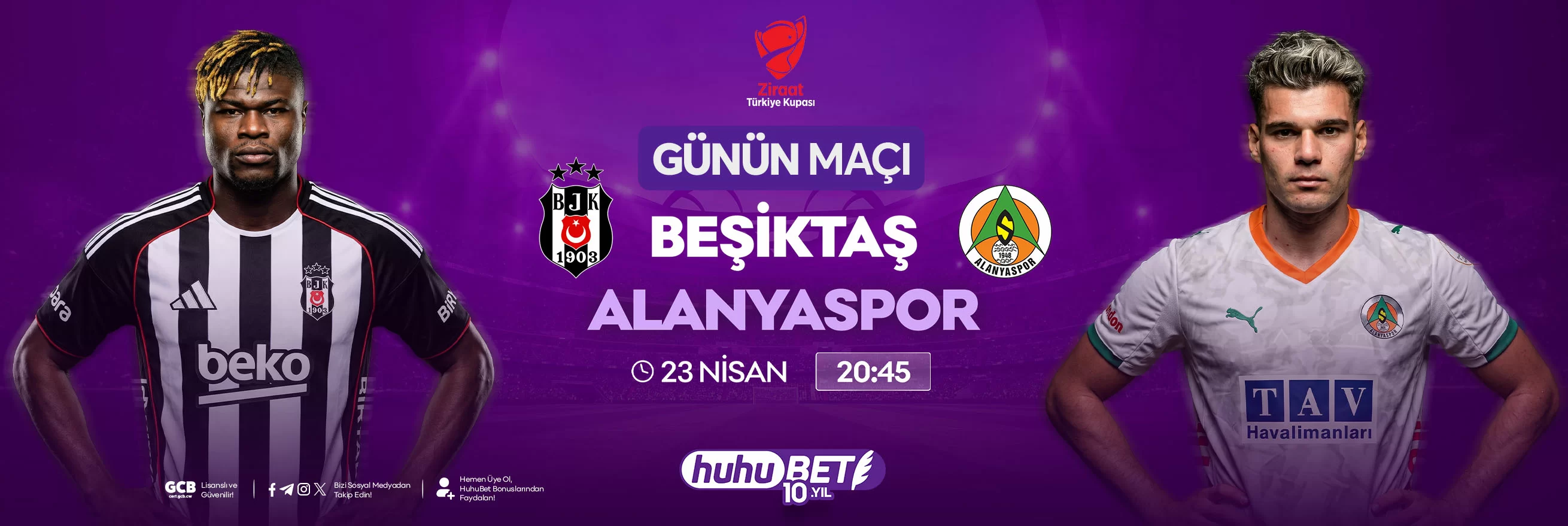 Beşiktaş &ndash; Alanyaspor Türkiye Kupası maç sonucu görseli