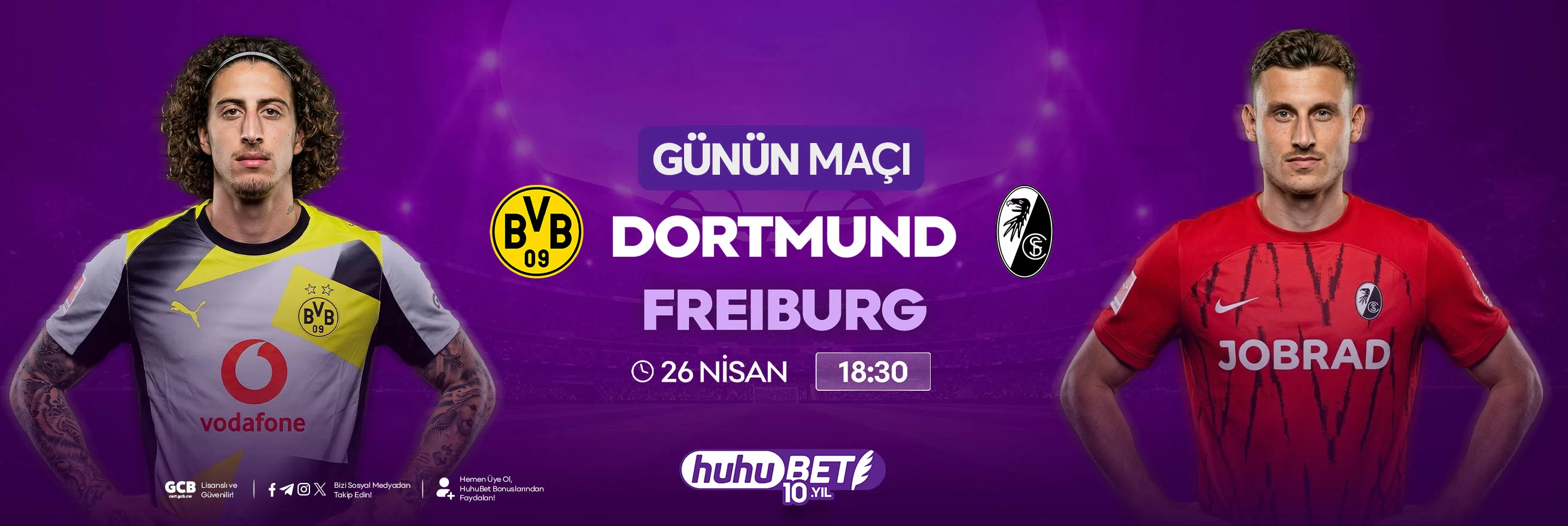 Borussia Dortmund &ndash; Freiburg Bundesliga maç sonucu görseli