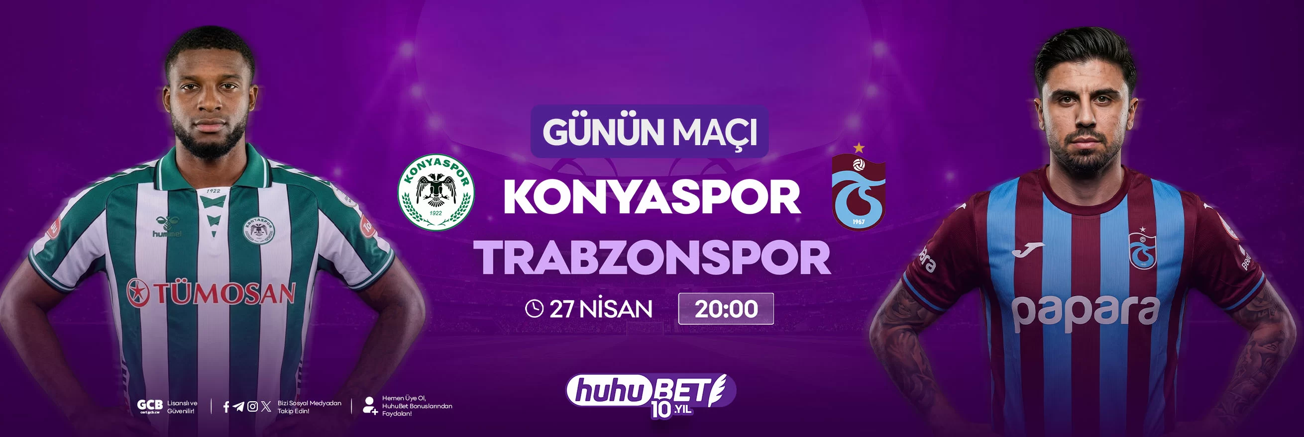Tümosan Konyaspor &ndash; Trabzonspor Süper Lig 31. hafta maç sonucu görseli