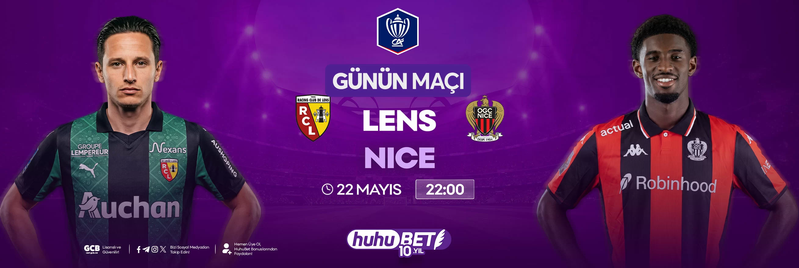 RC Lens &ndash; OGC Nice Coupe de France finali maç sonucu görseli