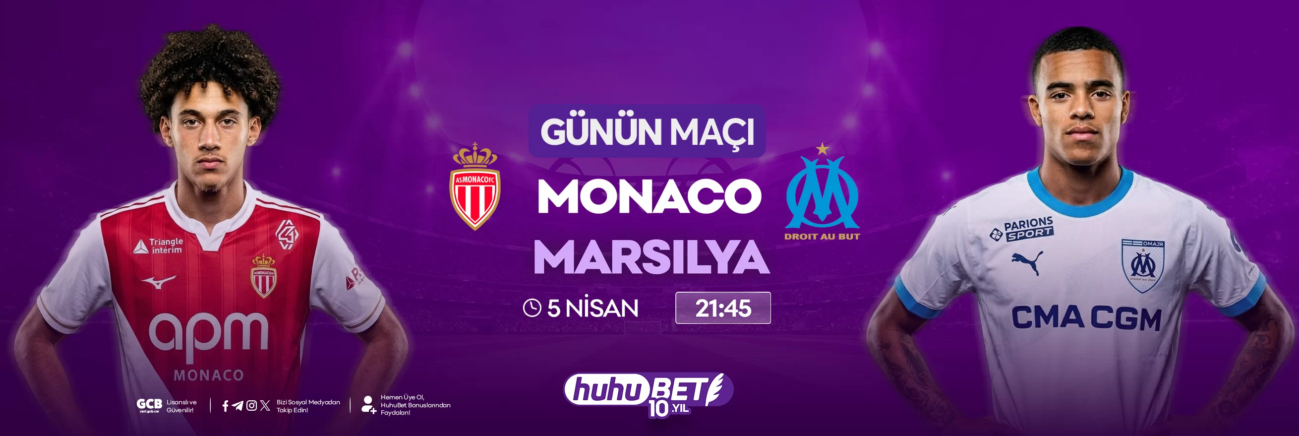 Monaco &ndash; Marsilya maç sonucu görseli