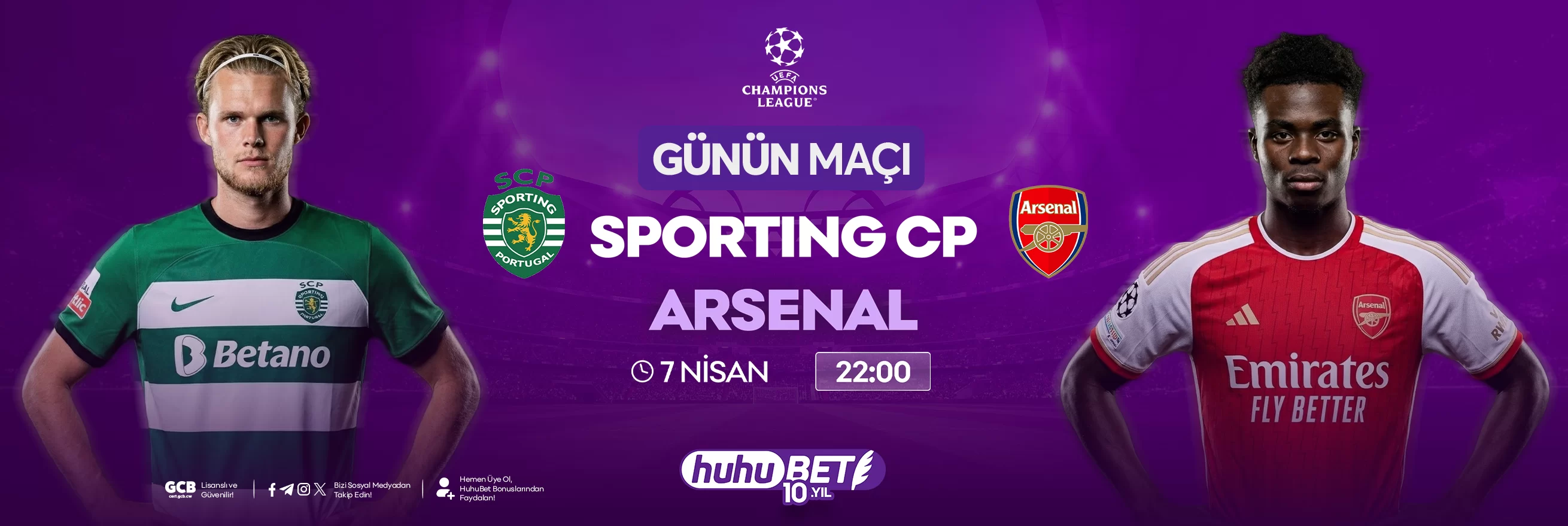 Sporting CP &ndash; Arsenal maç sonucu görseli
